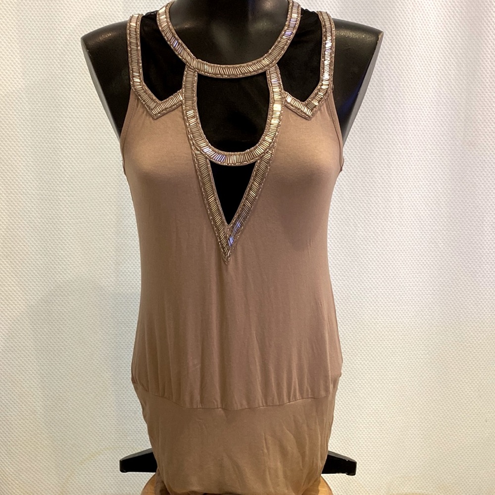 NWT beaded mini dress